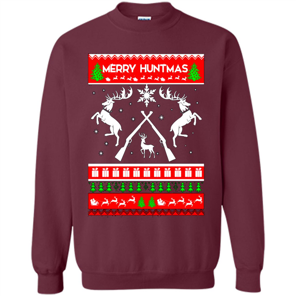 Merry Huntmas Ugly Christmas sweater PINGPONG