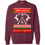 Merry Huntmas Ugly Christmas sweater PINGPONG