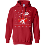 No Christmas for You – Deadpool Santa Claus Ugly Sweater - Hoodie