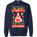 We Gonna Party Like It's My Birthday Jesus Christmas PINGPONG