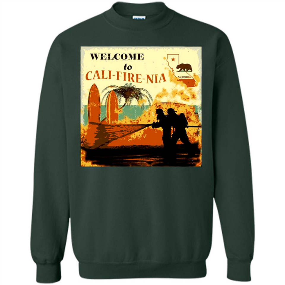 Paradise California Camp Fire Youth T-Shirt PINGPONG - Sweatshirt