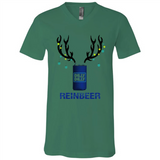 Dilly Dilly Reinbeer Funny Beer Reindeer Christmas Sporty - Canvas Unisex V-Neck