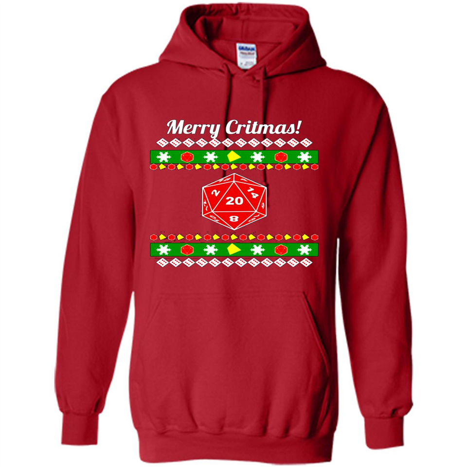 Merry Critmas ugly sweater PINGPONG