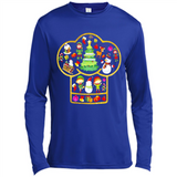 Chef Hat Christmas Ornament - Canvas Long Sleeve T-Shirt