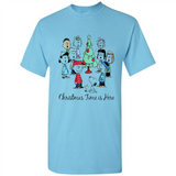 Snoopy Christmas Time Is Here Sporty T-Shirt - Shirt