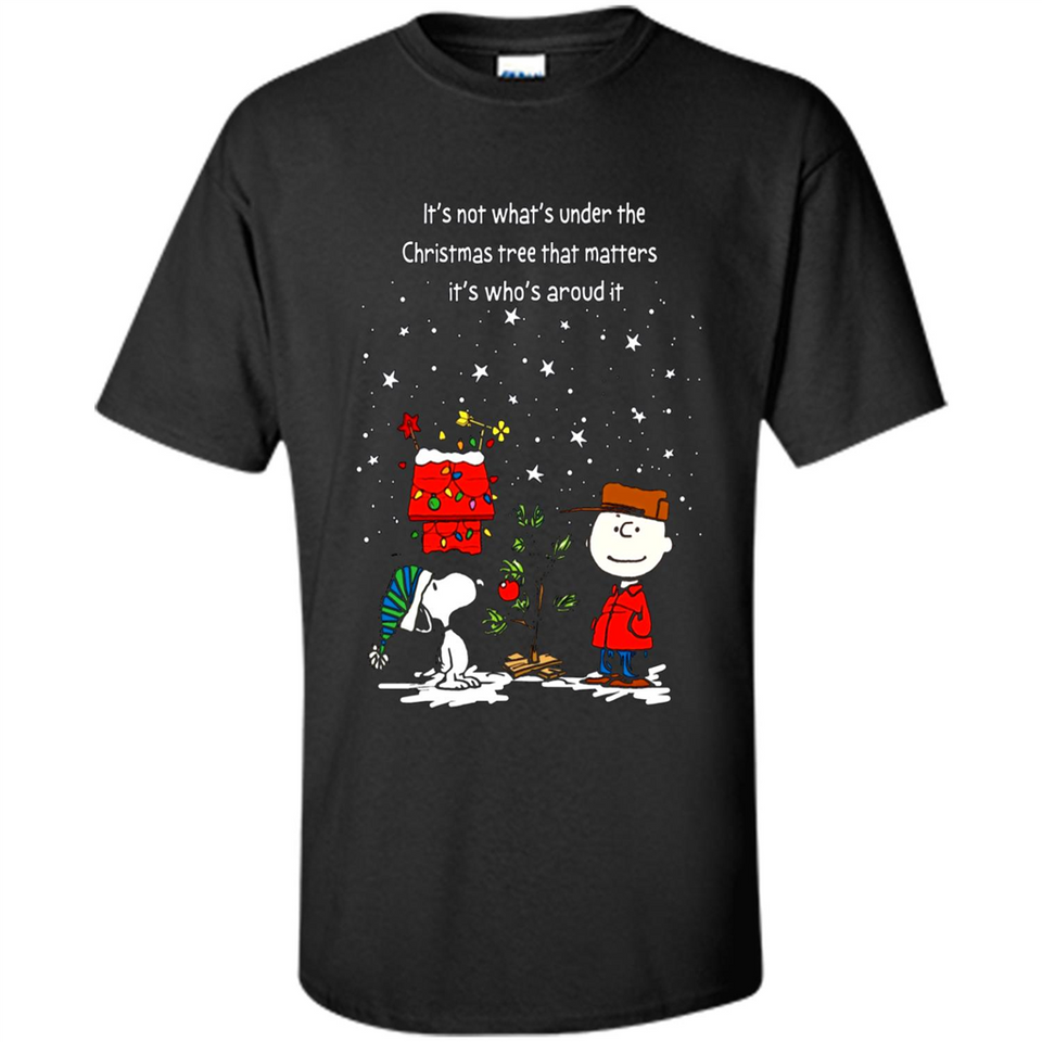 It’s Not What’s Under The Christmas Tree Snoopy Charlie Brown PING PONG