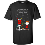 It’s Not What’s Under The Christmas Tree Snoopy Charlie Brown PING PONG