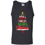 We Wish You A Merry Christmas Funny Pine Gift Sleeve - Tank Top