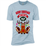 New York Jets NFL Reindeer Funny Merry Christmas And Happy New Year