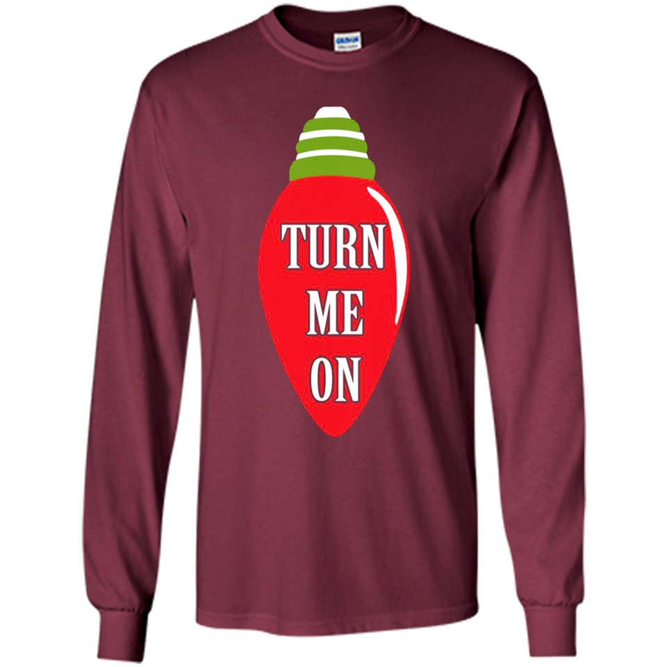 Turn Me On Christmas Tree Light Bulb Decoration