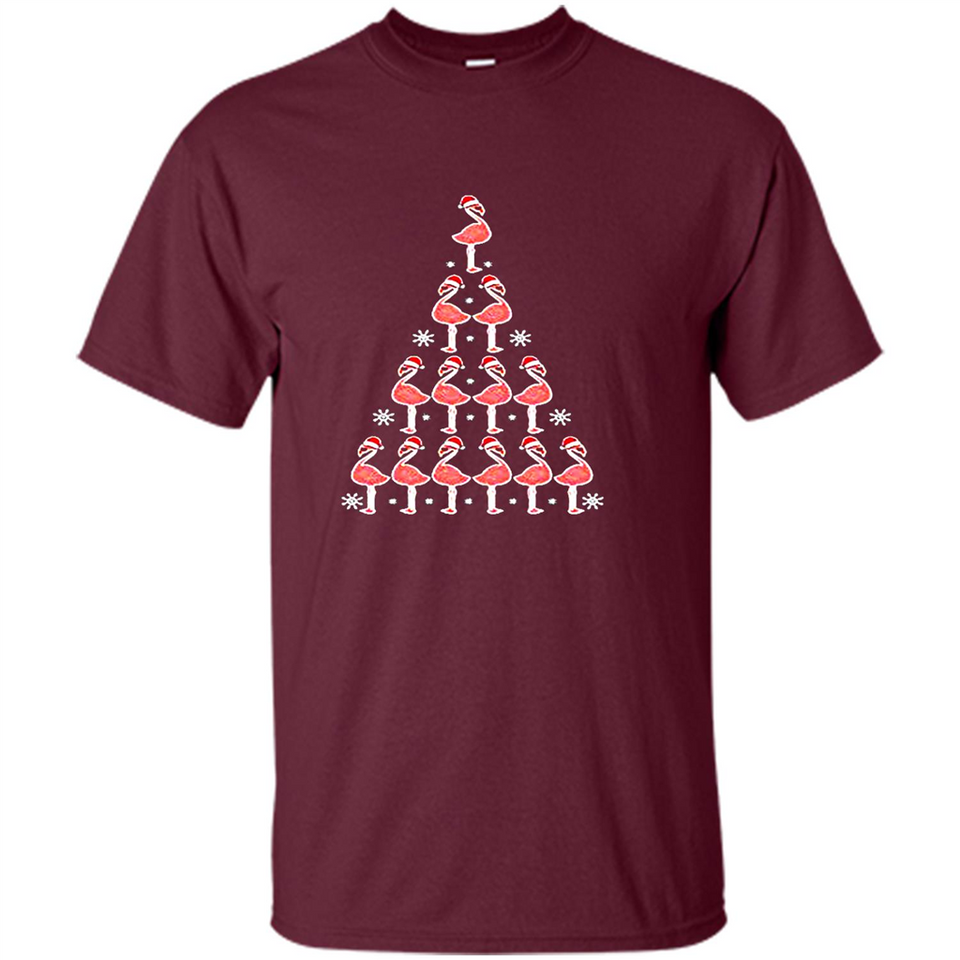 Flamingo Christmas Tree Flamingo - Shirt