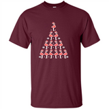 Flamingo Christmas Tree Flamingo - Shirt