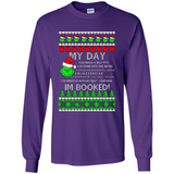 Mr Grinch my day I’m booked Christmas sweater PINGPONG