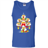 Tea Christmas Tree T-shirt Funny Tea Xmas Gift