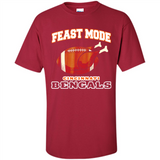 Feast Mode Bengals Shirt - Cincinnati Turkey Thanksgiving