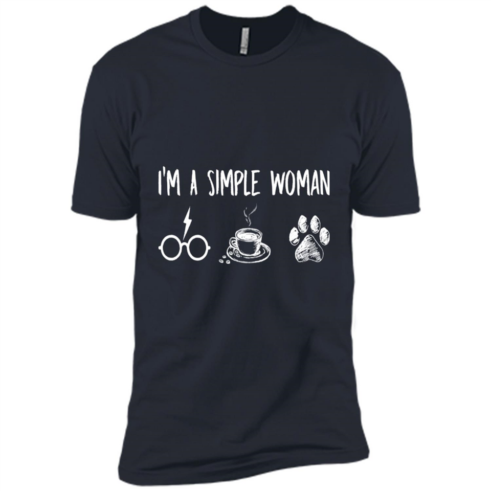 I’m Simple Woman Like Harry Potter, Coffee and Dog