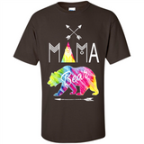 Mama Bear Shirt Tie Dye Family Vacation & Camping Tee - Shirt