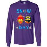 Snow Day Shirt For Chicago Bears Vs Minion Fans pingpong