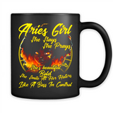 Aries Girl She Slays She Prays Zodiac Sign PINGPONG