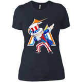 MLB MIAMI MARLINS UNCLE SAM DABBING INDEPENDENCE DAY