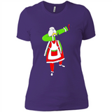 Funny Dabbing Mrs. Santa Claus Christmas Dab - Ladies' Boyfriend T-Shirt