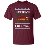 Santa Claus Carpmas Merry Carpmas Christmas Sweater PINGPONG - Shirt