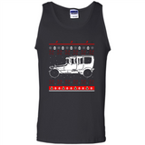 Christmas Ugly Sweater Automobile Ugly Christmas Sweater - Tank Top