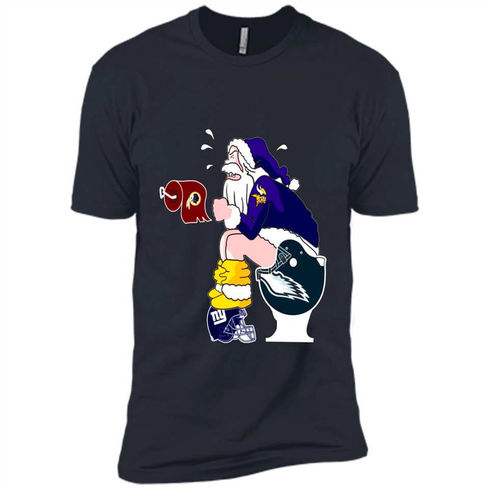Minnesota Vikings Toilet Santa Claus PINGPONG
