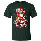 Christmas In July - Funny Dancing Santa - Shirt