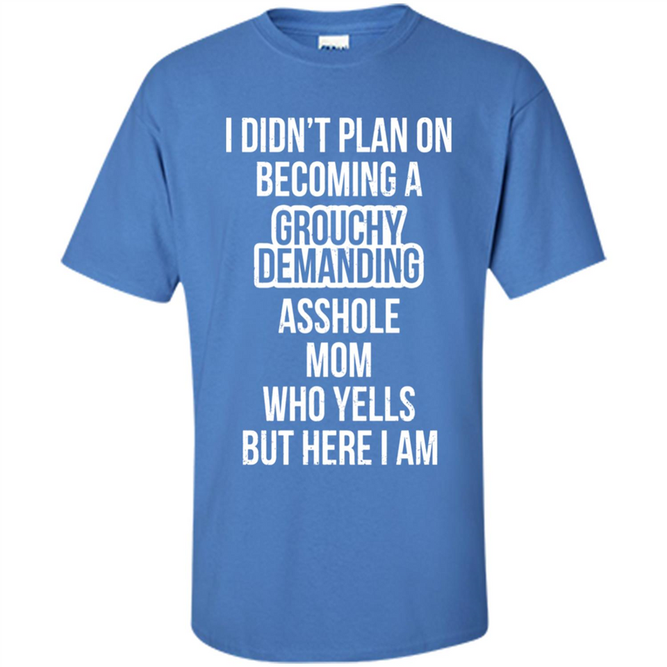 I Didn't Plan on Becoming a Grouchy Demanding