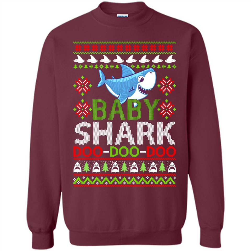 Baby shark Doo Doo Doo Christmas - Sweatshirt