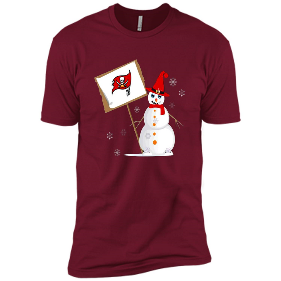 Tampa Bay Buccaneers Snowman Funny