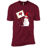 Tampa Bay Buccaneers Snowman Funny