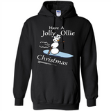 Snowman Snowboarder Tshirt Have Jolly Ollie Christmas