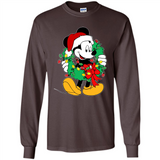 Mickey Mouse Merry Christmas Disney Sweatshirt - Long Sleeve T-Shirt