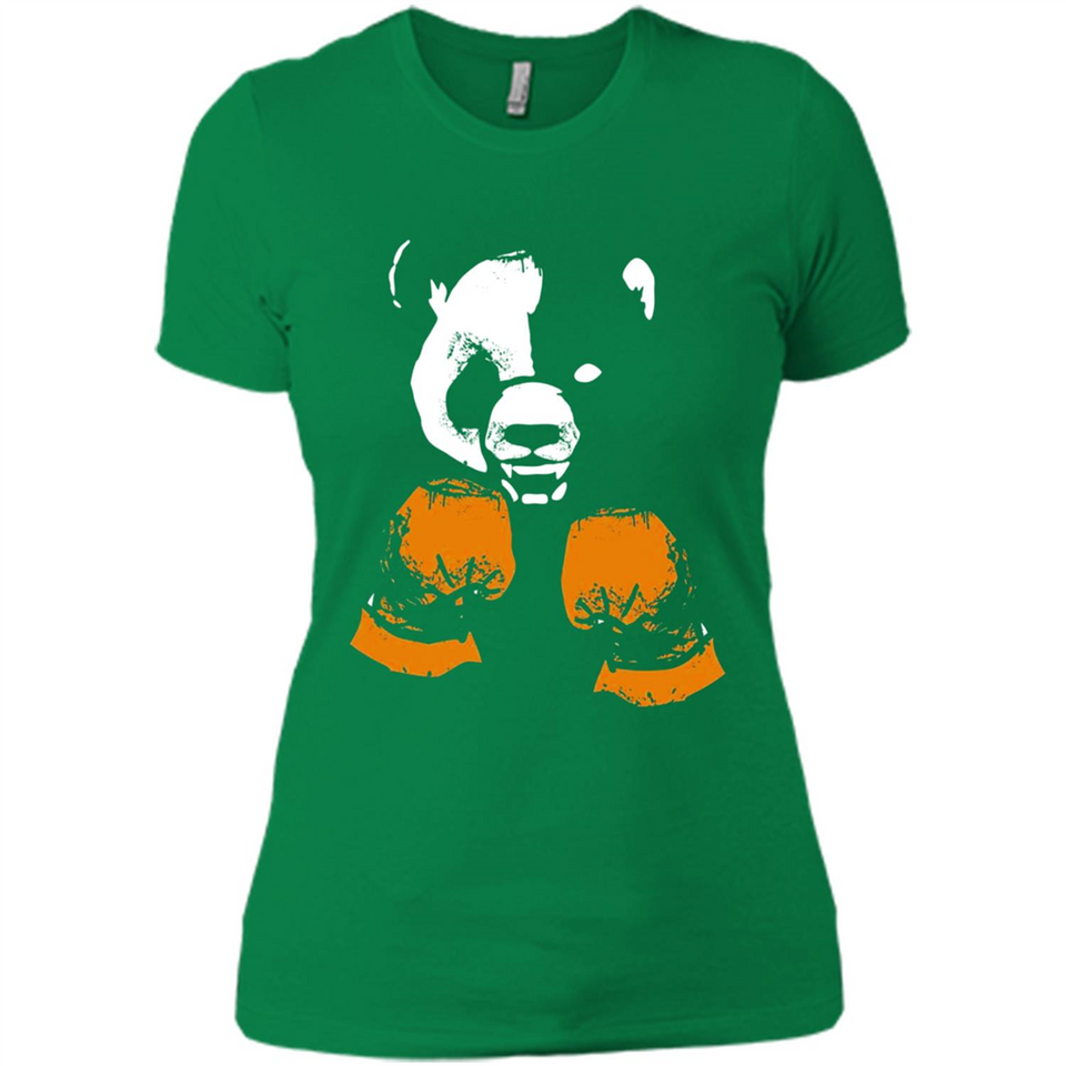 The winner' Cool Panda Bear Boxing Glove - Ladies' Boyfriend T-Shirt