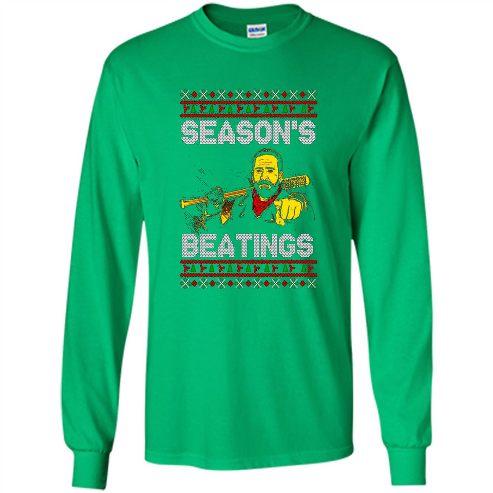 Negan Season's Beatings Christmas PINGPONG