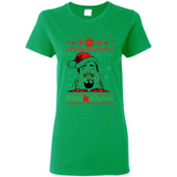 Home Malone Christmas Sweater PINGPONG - Ladies Short-Sleeve