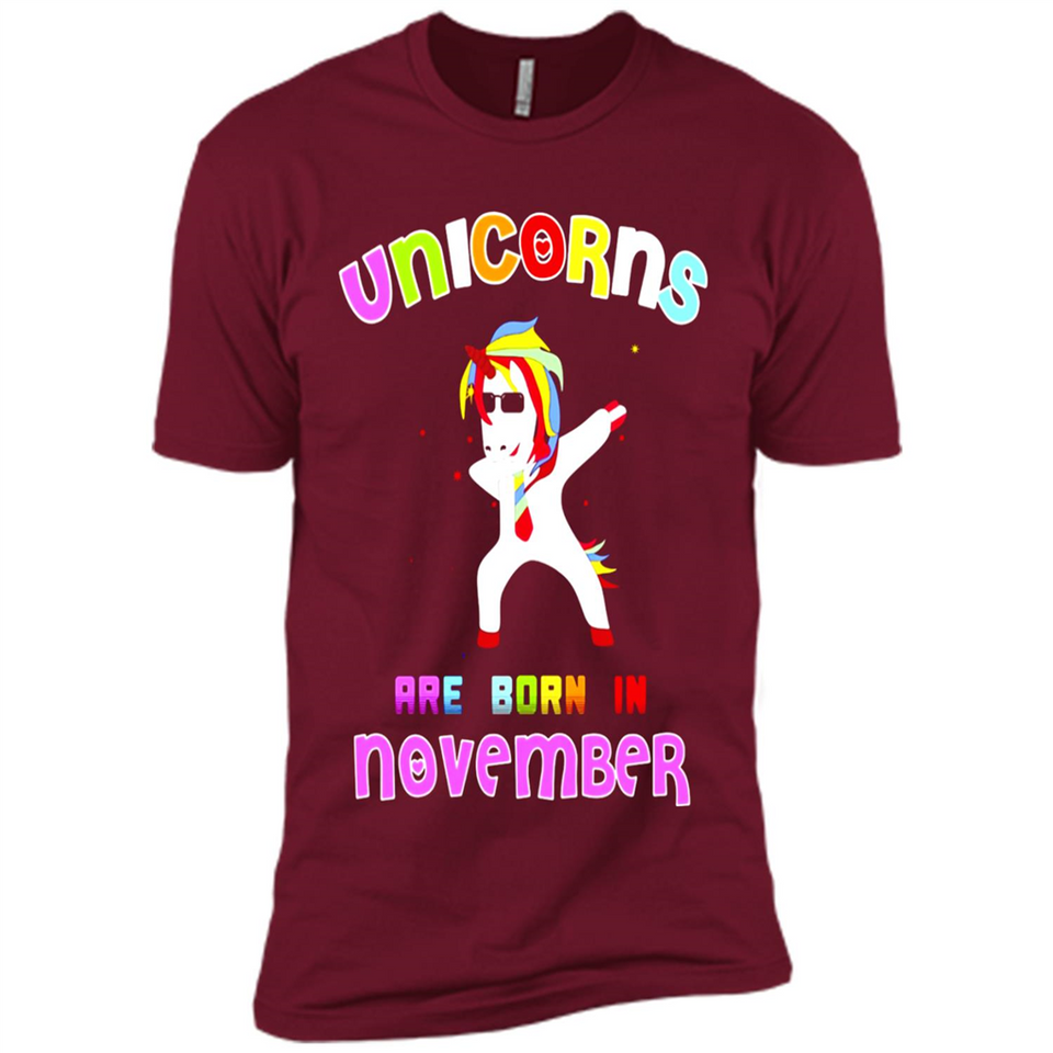 Unicorns Are Born In November Funny