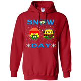 Snow Day Shirt For Boston Celtics Vs Minion Fans pingpong