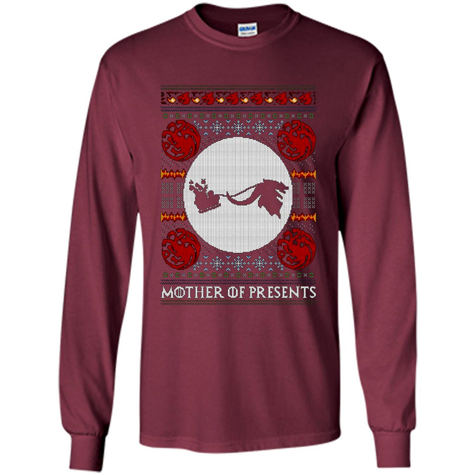 Mother Of Presents – Game of Thrones ugly christmas Sweatshirt PINGPONG