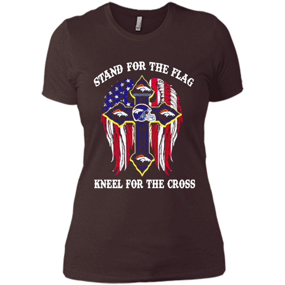 Denver Broncos - Stand For the Flag, Kneel for the Cross