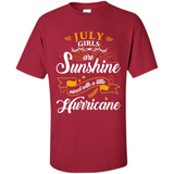 July Girl Are Sunshine Mixed With a Little Hurricane