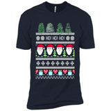 Ugly Merry Christmas Tree Santa Snowflakes