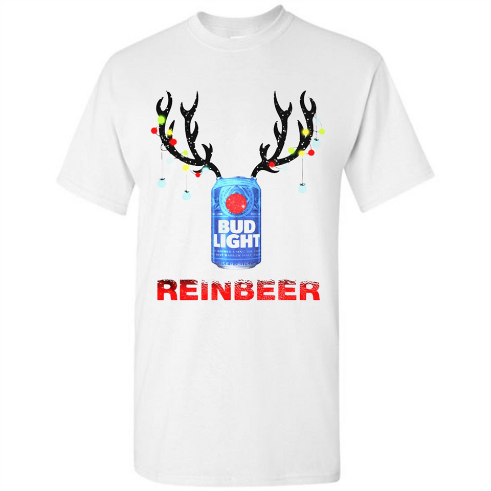 Bud light reinbeer Christmas - Shirt