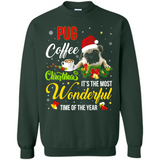 Pug Coffee Wonderful Christmas