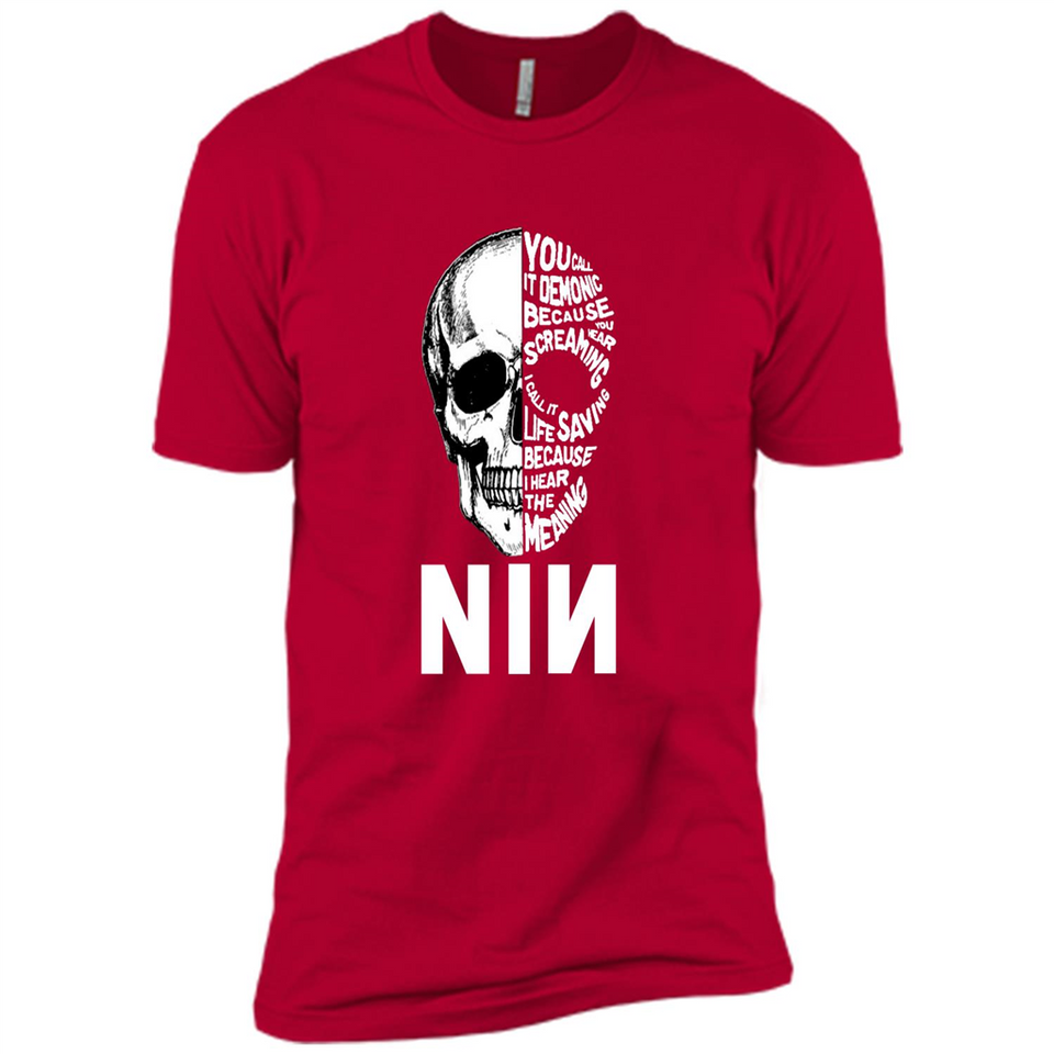you call it demonic because you hear the screaming NIN