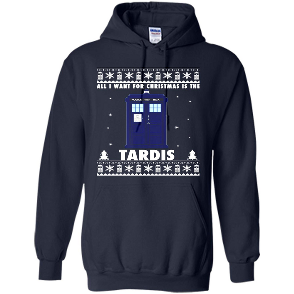 All I Want For Christmas Is The Tardis Ugly PINGPONG