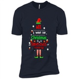 Teacher Sweashirt - All I Want For Christmas is Silent Class
