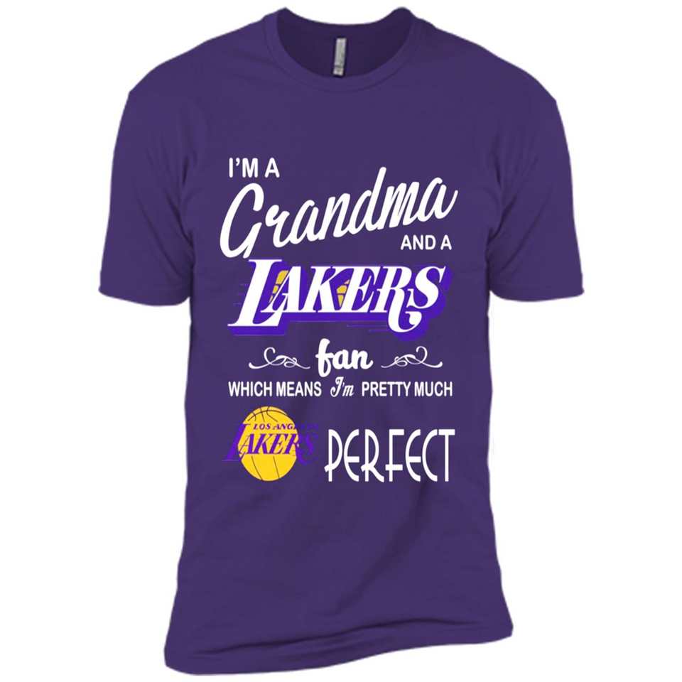 I'M A Grandma And A Los Angeles Lakers Fans